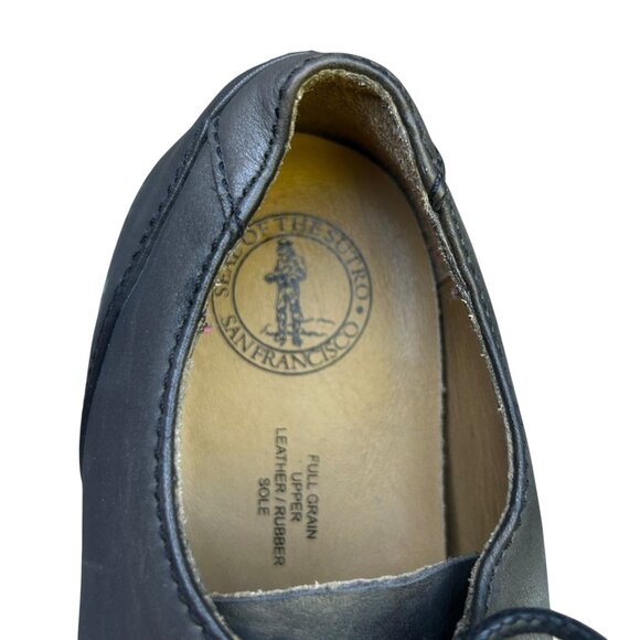 Sutro San Francisco Hand Crafted Goodyear Welts Gray Oxford Shoes Size 8.5 D - Picture 4 of 13
